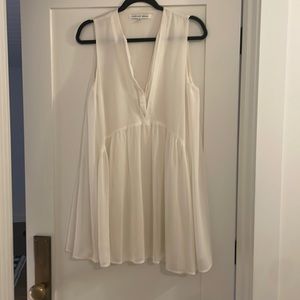 Cupcake and Cashmere white dress/swimsuit cover up